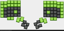 Load image into Gallery viewer, 6x6 Manuform Keycaps