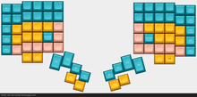 Load image into Gallery viewer, 6x6 Manuform Keycaps