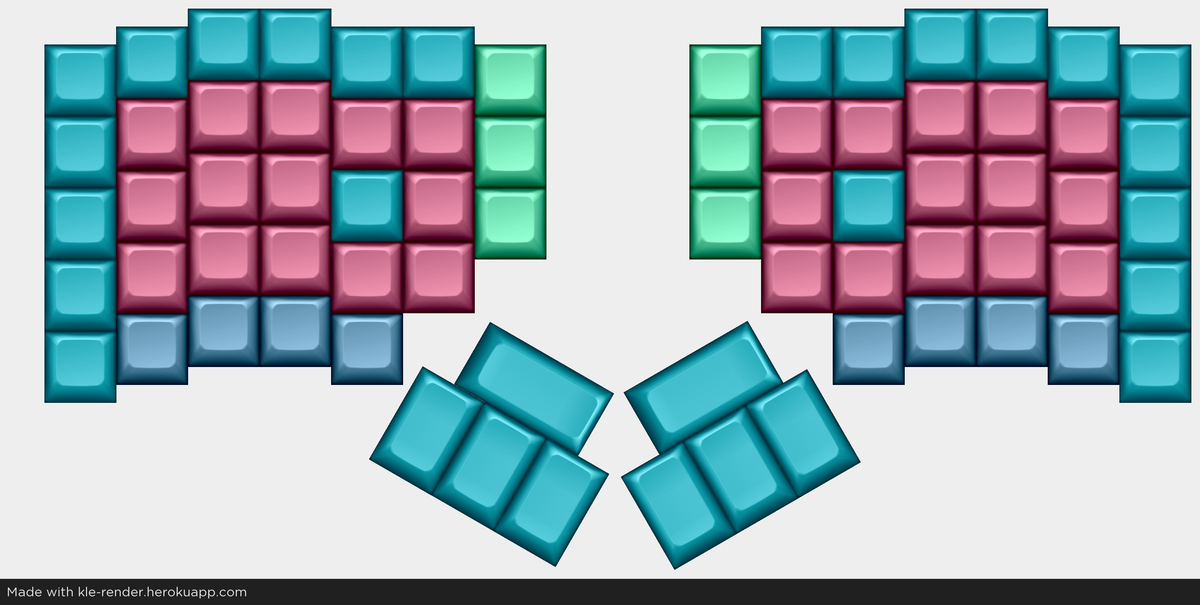 Moonlander SA Keycaps Oh, Keycaps!