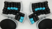 Load image into Gallery viewer, Kinesis-themed Marble Dactyl Ergodox w/ 78g Zilents