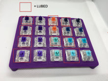 Load image into Gallery viewer, ZealPC x OhKeycaps Switch Tester - Lubed/Non-Lubed Switches