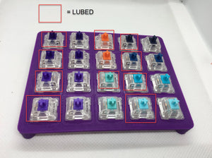 ZealPC x OhKeycaps Switch Tester - Lubed/Non-Lubed Switches